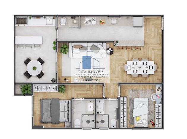 Apartamento, 2 quartos, 65 m² - Foto 15