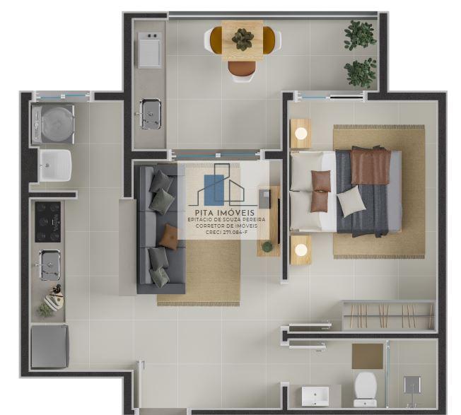 Apartamento, 2 quartos, 60 m² - Foto 4