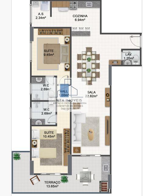 Apartamento, 3 quartos, 117 m² - Foto 14
