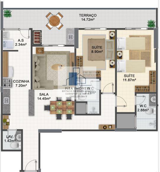Apartamento, 3 quartos, 117 m² - Foto 16