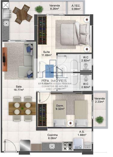 Apartamento, 2 quartos, 63 m² - Foto 18
