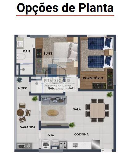 Apartamento, 2 quartos, 60 m² - Foto 23