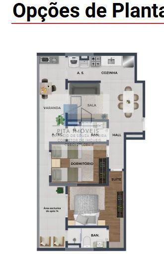 Apartamento, 2 quartos, 60 m² - Foto 32