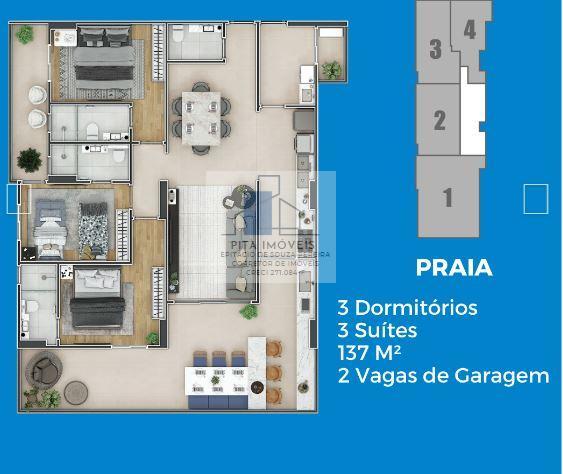 Apartamento, 1 quarto, 65 m² - Foto 17