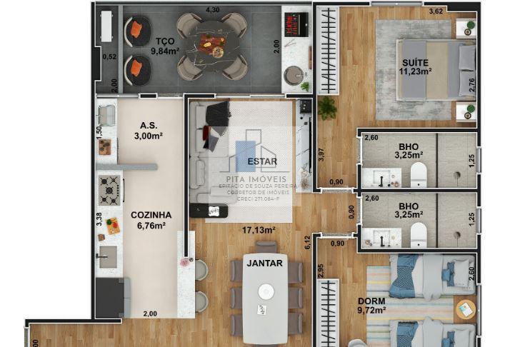 Apartamento, 2 quartos, 71 m² - Foto 47