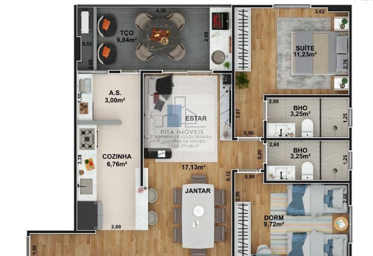 Apartamento, 2 quartos, 71 m² - Foto 49
