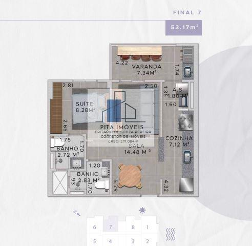 Apartamento, 1 quarto, 53 m² - Foto 20