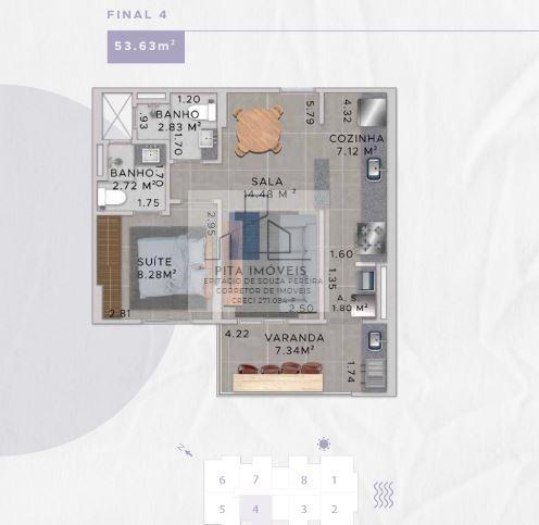 Apartamento, 1 quarto, 53 m² - Foto 20