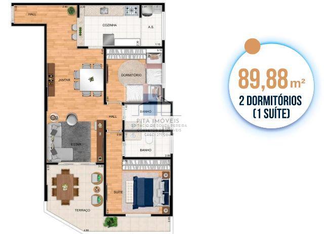 Apartamento, 2 quartos, 89 m² - Foto 23