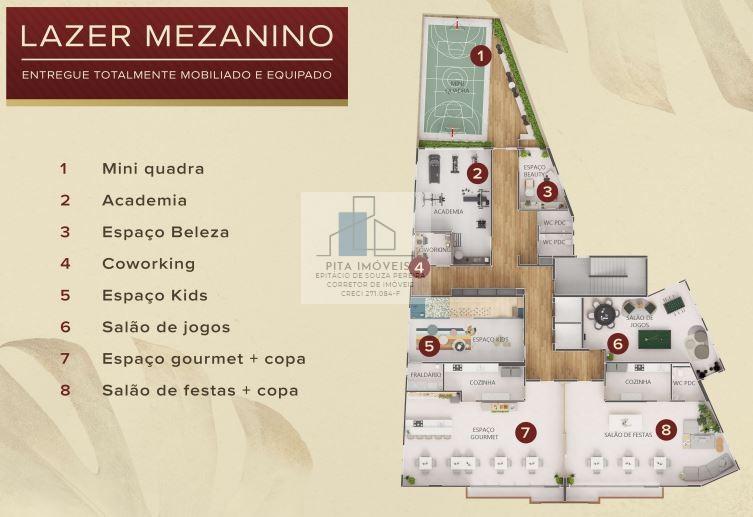 Apartamento, 1 quarto, 58 m² - Foto 5