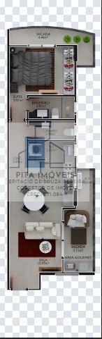 Apartamento, 1 quarto, 57 m² - Foto 37