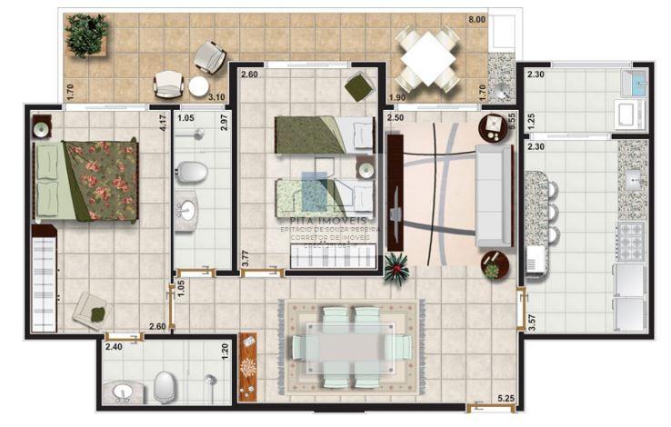 Apartamento, 2 quartos, 88 m² - Foto 5