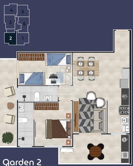 Apartamento, 2 quartos, 61 m² - Foto 24