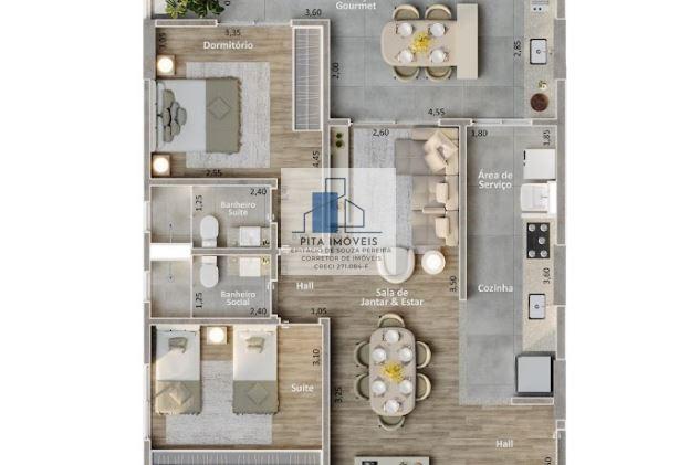 Apartamento, 2 quartos - Foto 20