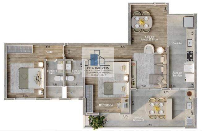 Apartamento, 2 quartos - Foto 18