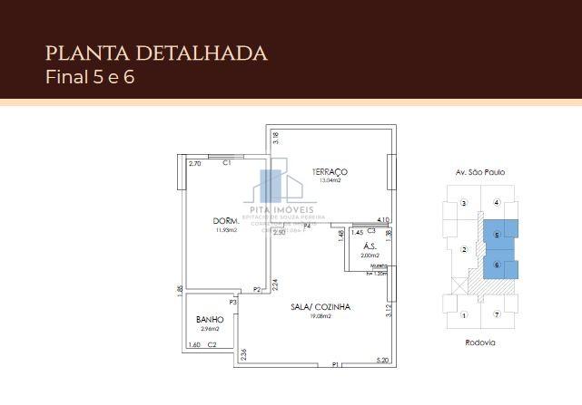 Apartamento, 1 quarto, 54 m² - Foto 20