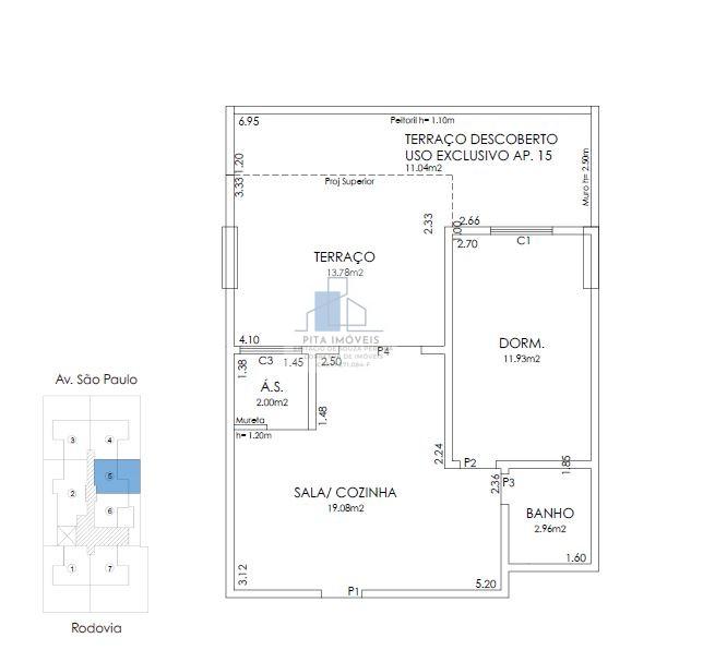 Apartamento, 1 quarto, 54 m² - Foto 23